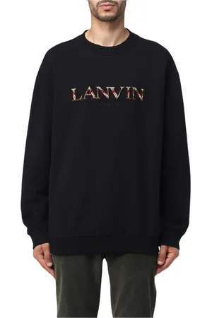 Lanvin Herren, Sweatshirts & Hoodies, Schwarzk, MGröße:
