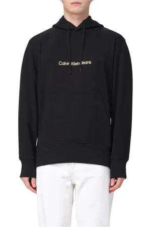 Calvin Klein Herren, Sweatshirts & Hoodies, Schwarzk, LGröße:
