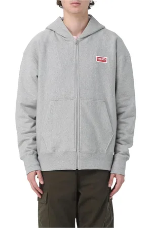 Kenzo Herren, Sweatshirts & Hoodies, Grau, MGröße: