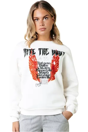 Colourful rebel Damen, Sweatshirts & Hoodies, Weiß, LGröße: