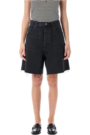 Saint Laurent Damen, Shorts, Schwarzk, W28Größe: