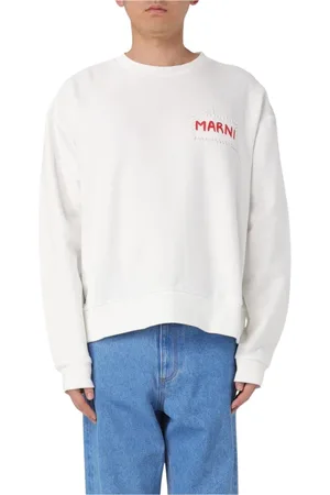 Marni Herren, Sweatshirts & Hoodies, Weiß, LGröße: