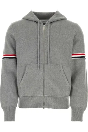 Thom Browne Herren, Sweatshirts & Hoodies, Grau, XLGröße: