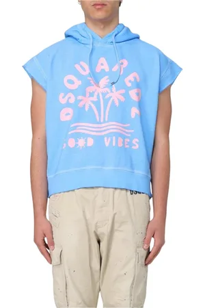 Dsquared2 Herren, Sweatshirts & Hoodies, Blau, SGröße: