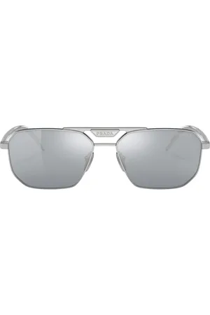 Prada Herren, Accessories, Grau, 57 MMGröße: