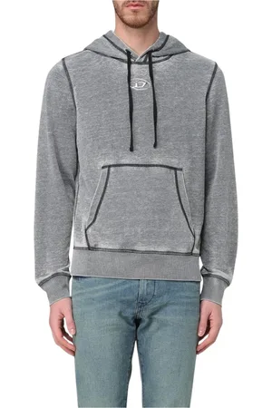 Diesel Herren, Sweatshirts & Hoodies, Blau, LGröße: