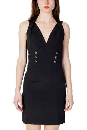 Guess Damen, Kleider, Schwarzk, 2XSGröße: