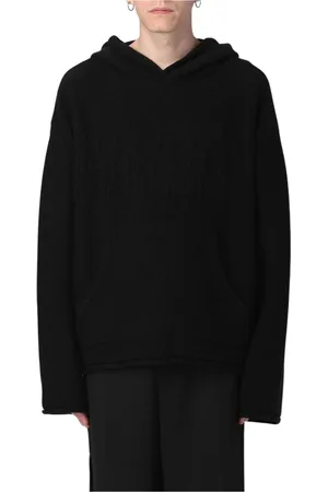Maison Margiela Herren, Sweatshirts & Hoodies, Schwarzk, SGröße: