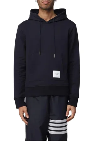 Thom Browne Herren, Sweatshirts & Hoodies, Blau, LGröße: