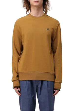 Fred Perry Herren, Sweatshirts & Hoodies, Braun, XLGröße: