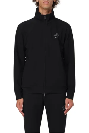 Paul & Shark Herren, Sweatshirts & Hoodies, Schwarzk, 2XLGröße: