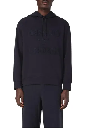 Emporio Armani Herren, Sweatshirts & Hoodies, Blau, 2XLGröße:
