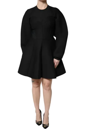 Dolce & Gabbana Damen, Kleider, Schwarzk, 2XSGröße: