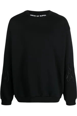 Vision Of Super Herren, Sweatshirts & Hoodies, Schwarzk, LGröße: