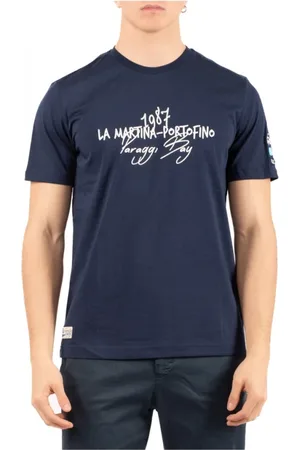 La Martina Herren, Oberteile, Blau, SGröße: