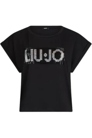 Liu Jo Damen, Oberteile, Schwarzk, LGröße: