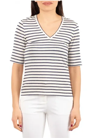 Max Mara Damen, Oberteile, Blau, MGröße: