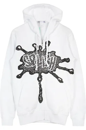 Comme des Garçons Herren, Sweatshirts & Hoodies, Weiß, SGröße: