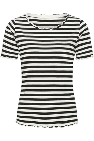 Cream Damen, Oberteile, Schwarzk, 2XLGröße: