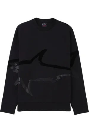 Paul & Shark Herren, Sweatshirts & Hoodies, Schwarzk, 2XLGröße: