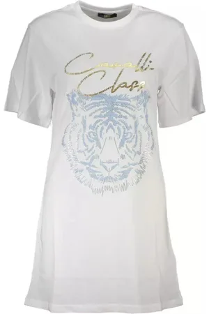 Roberto Cavalli Damen, Oberteile, Weiß, XLGröße: