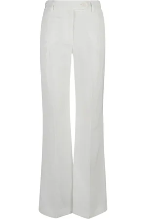TRUE ROYAL Damen, Hosen, Weiß, MGröße: