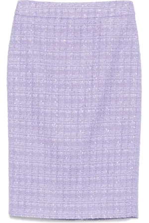 Emporio Armani Damen, Röcke, Lila, LGröße: