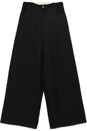 ALYSI Damen, Hosen, Schwarzk, SGröße: