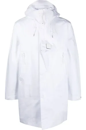 C.P. Company Herren, Mäntel, Weiß, MGröße: