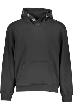 Calvin Klein Herren, Sweatshirts & Hoodies, Schwarzk, LGröße: