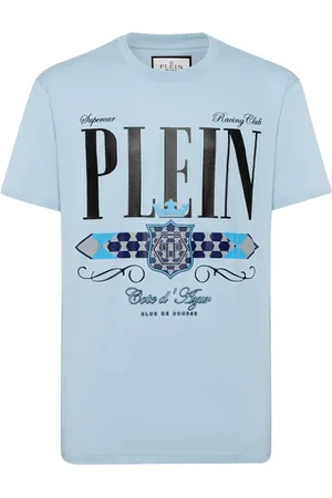 Philipp Plein Herren, Oberteile, Blau, 4XLGröße: