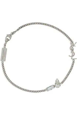 Saint Laurent Damen, Accessories, Grau, SGröße: