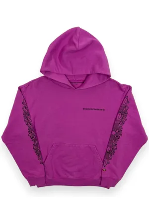 CHROME HEARTS Herren, Sweatshirts & Hoodies, Lila, MGröße: