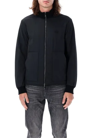 Emporio Armani Herren, Jacken, Schwarzk, LGröße: