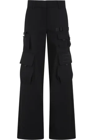 OFF-WHITE Damen, Hosen, Schwarzk, XSGröße: