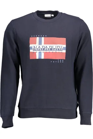 Napapijri Herren, Sweatshirts & Hoodies, Blau, 2XLGröße: