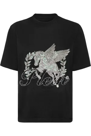 Philipp Plein Damen, Oberteile, Schwarzk, XSGröße: