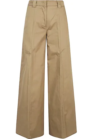 Thelatest Damen, Hosen, Grün, 2XSGröße: