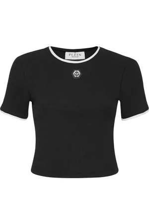 Philipp Plein Damen, Oberteile, Schwarzk, MGröße: