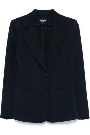 Emporio Armani Damen, Jacken, Schwarzk, XLGröße: