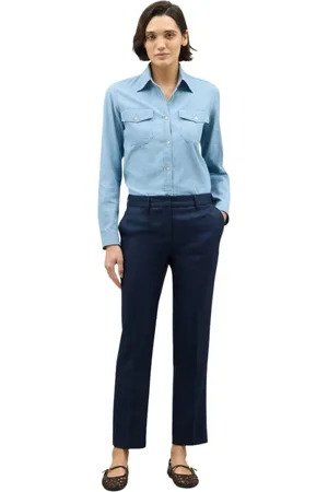 Boglioli Damen, Hosen, Blau, 2XSGröße: