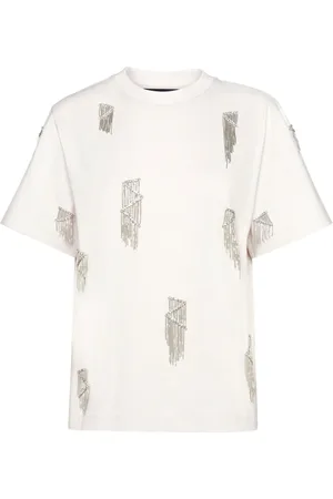 Philipp Plein Damen, Oberteile, Weiß, LGröße: