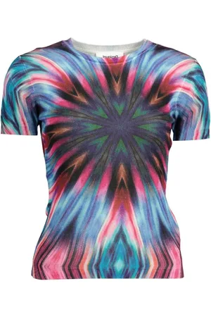 Desigual Damen, Oberteile, Mehrfarbig, XLGröße: