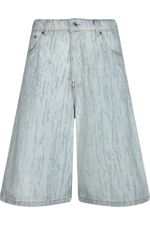 Msgm Herren, Shorts, Blau, SGröße: