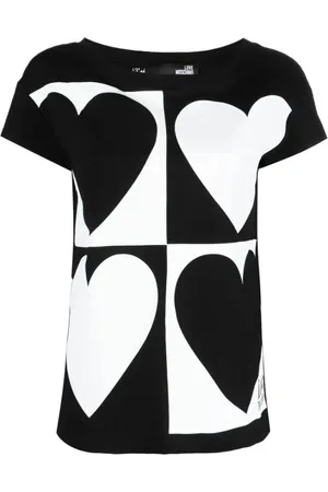 Moschino Damen, Oberteile, Weiß, 2XLGröße: