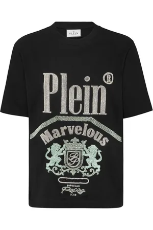 Philipp Plein Damen, Oberteile, Schwarzk, LGröße: