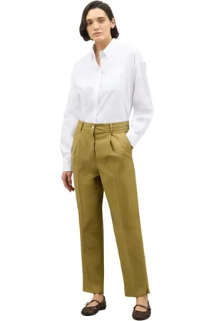 Boglioli Damen, Hosen, Grün, MGröße:
