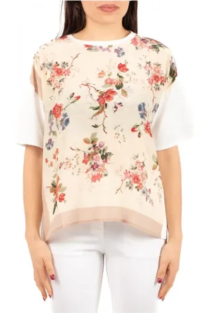 Max Mara Damen, Oberteile, Mehrfarbig, SGröße: