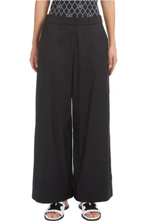 Max Mara Damen, Hosen, Schwarzk, MGröße: