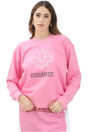Dsquared2 Damen, Sweatshirts & Hoodies, Rosa, XSGröße: